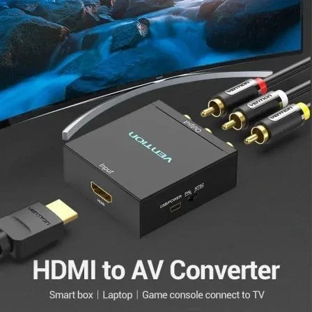 Vention Convertidor HDMI a RCA AEEB0 Negro